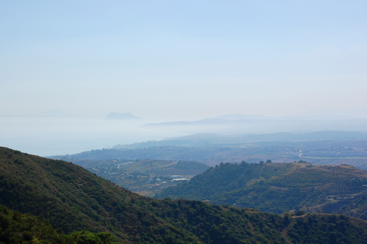 Views towards Gibraltar